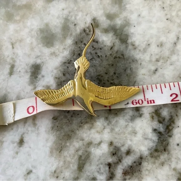 PRICE DROP 14k Gold Vintage Seabird handcrafted charm/pendant - Picture 5 of 6